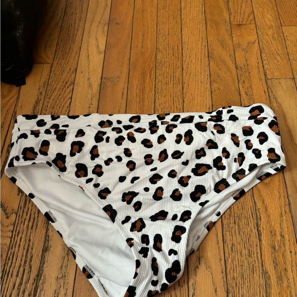 Leopard Print Bikini Bottoms